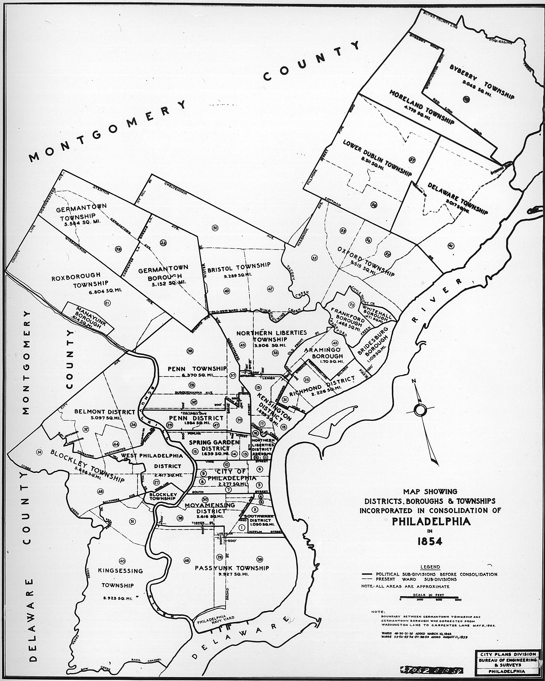 West Philadelphia Collaborative History Philadelphia Pre Consolidation Map 3354